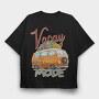 Vacay Mode, Tricou Oversize Barbati (Unisex)