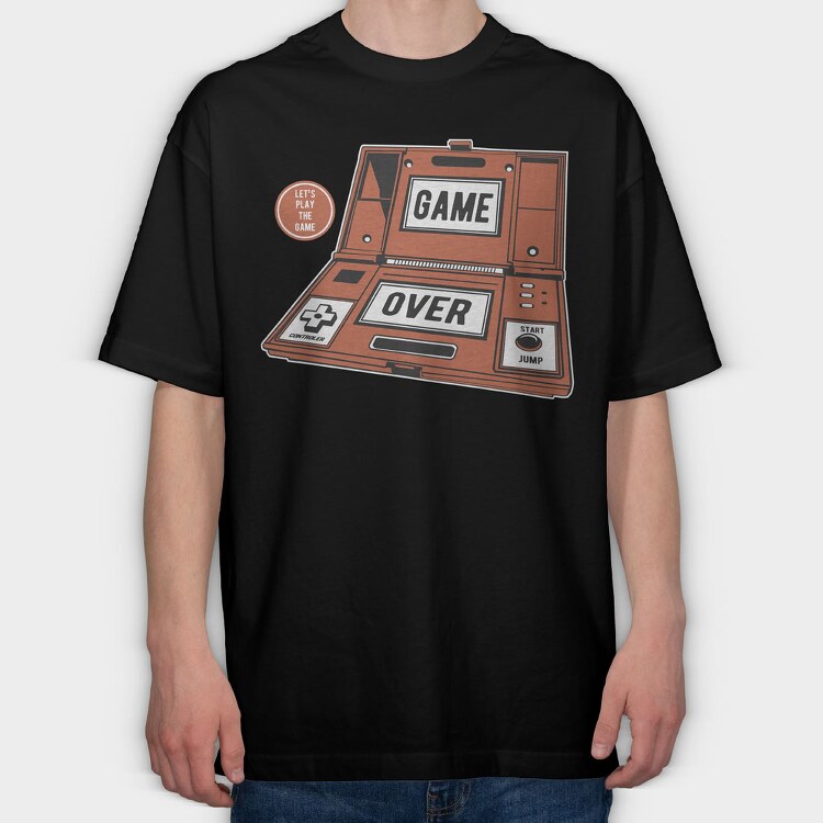 Video Games, Tricou Oversize Barbati (Unisex)