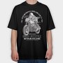Biker Lifestyle, Tricou Oversize Barbati (Unisex)