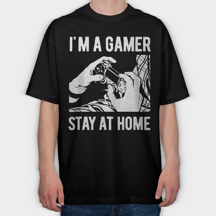 I'M A Gamer, Tricou Oversize Barbati (Unisex)