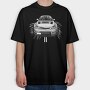 White Sti, Tricou Oversize Barbati (Unisex)