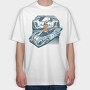 Porsche 917, Tricou Oversize Barbati (Unisex)