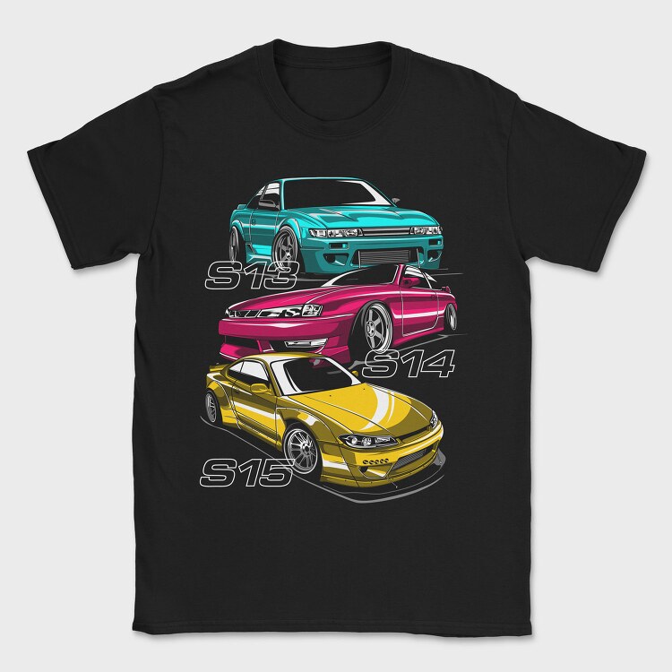 S Chassis, Tricou Barbati (Unisex)