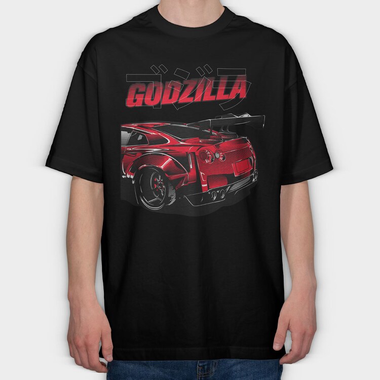 GOJIRA R35, Tricou Oversize Barbati (Unisex)