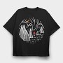 Camp, Tricou Oversize Barbati (Unisex)