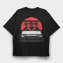 240 Sx Japan, Tricou Oversize Barbati (Unisex)
