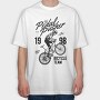Pedal Pusher, Tricou Oversize Barbati (Unisex)