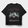 Classic Truck, Tricou Oversize Barbati (Unisex)