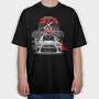 gtr godzilla, Tricou Oversize Barbati (Unisex)