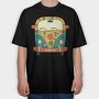 Hippie Van, Tricou Oversize Barbati (Unisex)