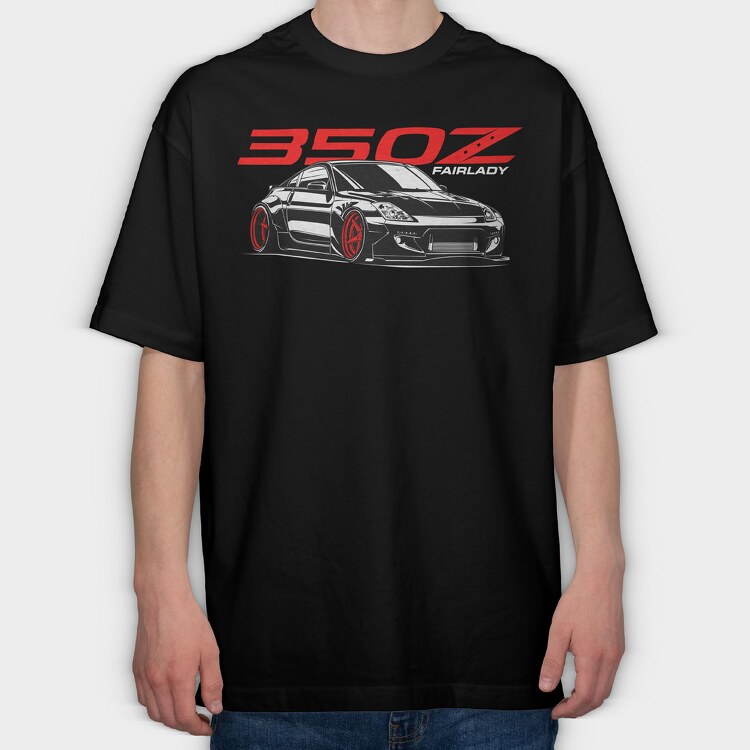 350z, Tricou Oversize Barbati (Unisex)