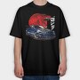 GTR R34, Tricou Oversize Barbati (Unisex)
