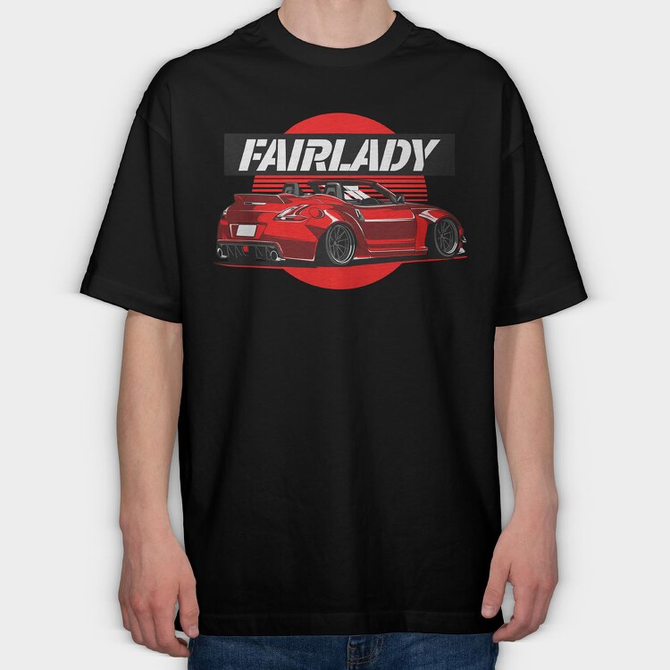 370Z 2, Tricou Oversize Barbati (Unisex)