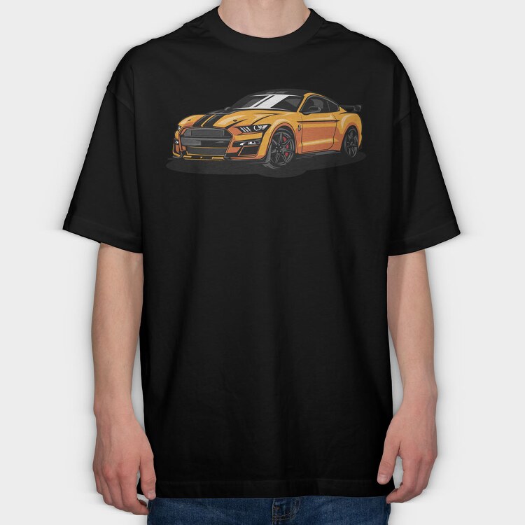 Mustang, Tricou Oversize Barbati (Unisex)