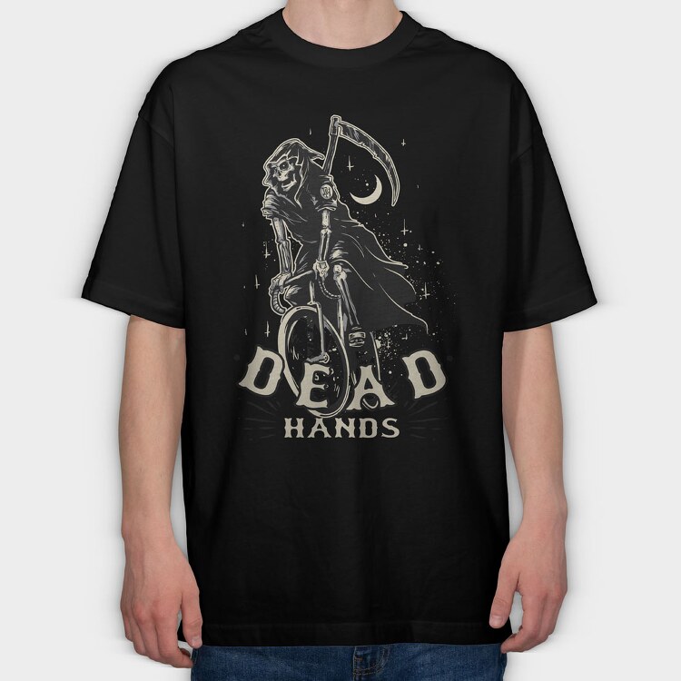 Dead Hands, Tricou Oversize Barbati (Unisex)