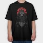 Dead King, Tricou Oversize Barbati (Unisex)