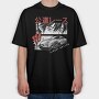 Rx 7 Japan, Tricou Oversize Barbati (Unisex)
