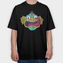 Monster Faces 4, Tricou Oversize Barbati (Unisex)