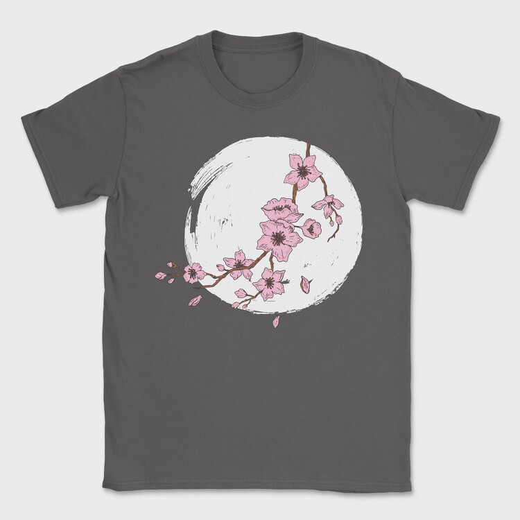Cherry Blossom Moon, Tricou Barbati (Unisex)