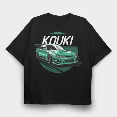 S14 KOUKI, Tricou Oversize Barbati (Unisex)