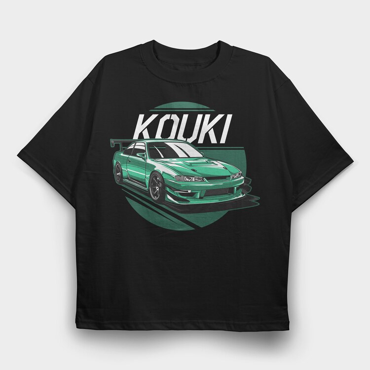 S14 KOUKI, Tricou Oversize Barbati (Unisex)