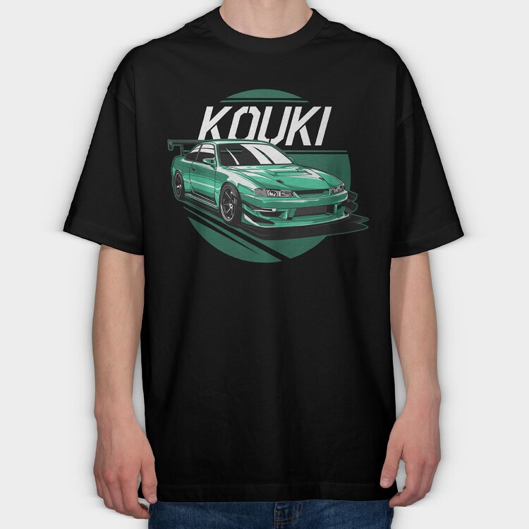 S14 KOUKI, Tricou Oversize Barbati (Unisex)