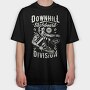 Downhill Skateboard Division, Tricou Oversize Barbati (Unisex)
