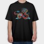 Dragon Tattoo, Tricou Oversize Barbati (Unisex)