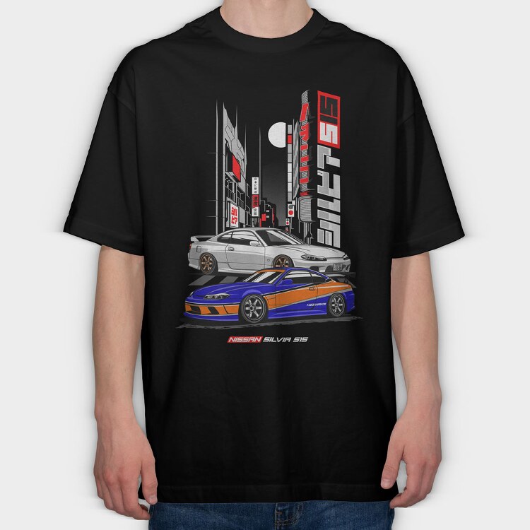 S15, Tricou Oversize Barbati (Unisex)