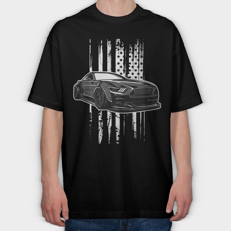 American Pride, Tricou Oversize Barbati (Unisex)