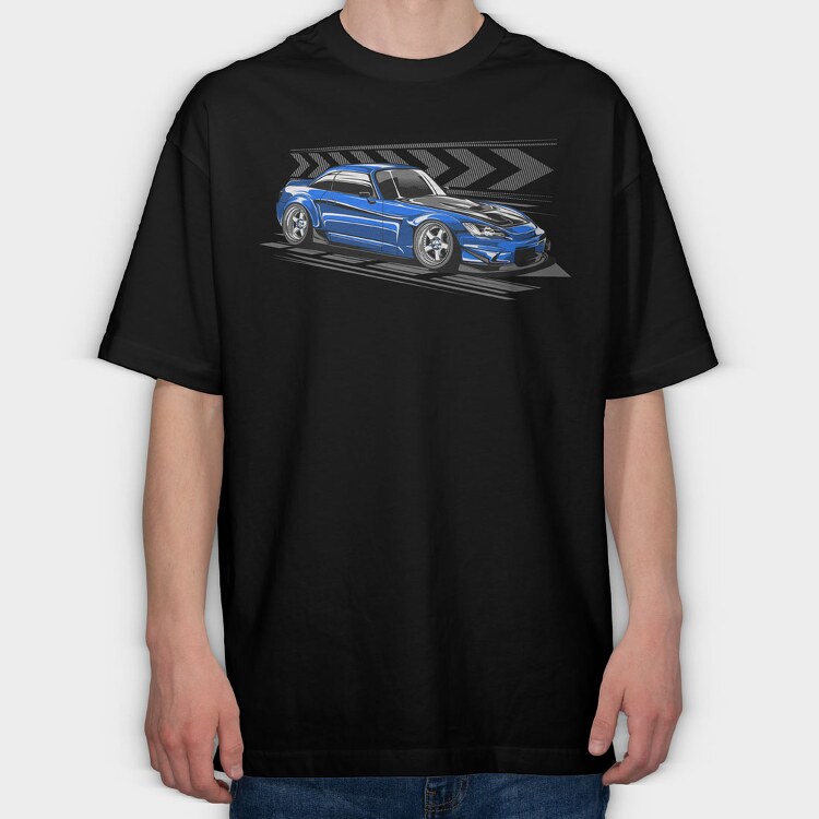 S2000, Tricou Oversize Barbati (Unisex)