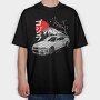 Sakura R34, Tricou Oversize Barbati (Unisex)