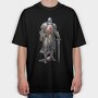 Blood Bearer Knight, Tricou Oversize Barbati (Unisex)
