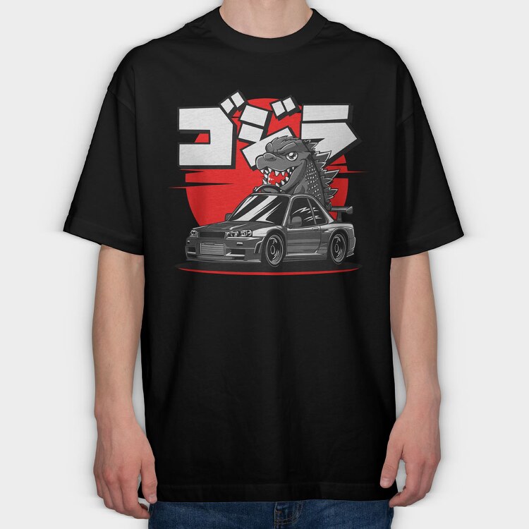 BABY GTR, Tricou Oversize Barbati (Unisex)