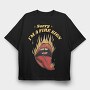 Fire Sign, Tricou Oversize Barbati (Unisex)