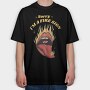 Fire Sign, Tricou Oversize Barbati (Unisex)