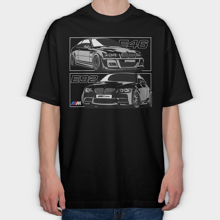 BMW Generation, Tricou Oversize Barbati (Unisex)