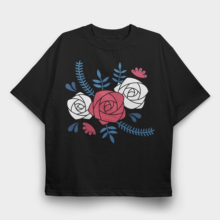 Nature Botanical 4, Tricou Oversize Barbati (Unisex)