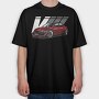 LANCER EVO VIII, Tricou Oversize Barbati (Unisex)