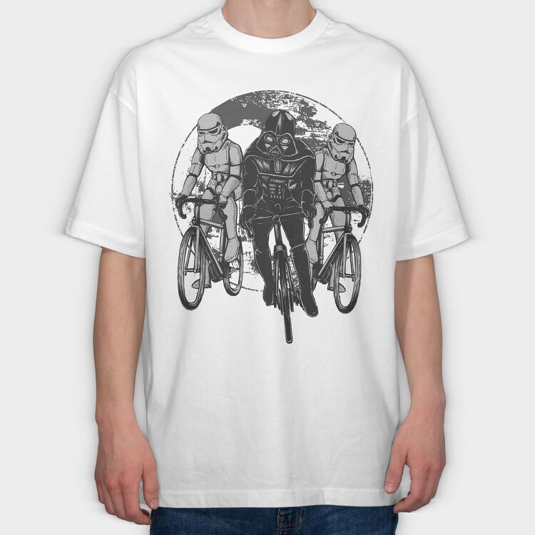 Star Bikers, Tricou Oversize Barbati (Unisex)