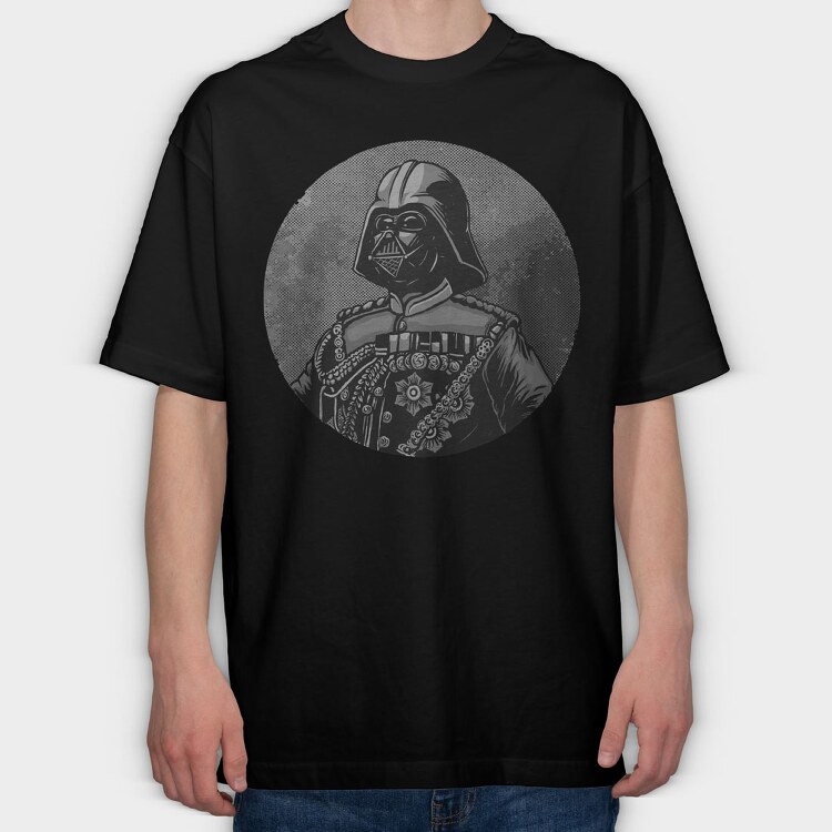 General Vader, Tricou Oversize Barbati (Unisex)