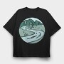 Nature Scenery 4, Tricou Oversize Barbati (Unisex)
