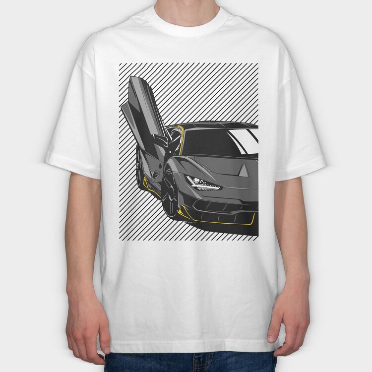 Centenario, Tricou Oversize Barbati (Unisex)