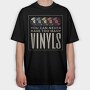 Too Many Vinyls, Tricou Oversize Barbati (Unisex)