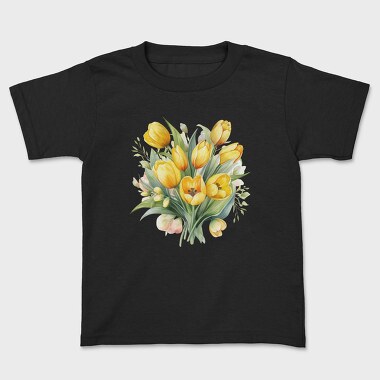 Bloom Spring Tulips, Tricou Copii