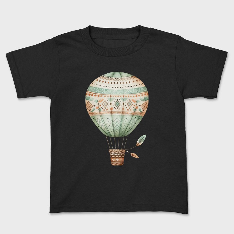 Boho Balloon Bear, Tricou Copii