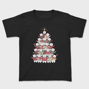 Bears Christmas Tree, Tricou Copii