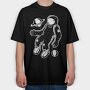 Astronaut Galaxy, Tricou Oversize Barbati (Unisex)