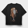 Old Man, Tricou Oversize Barbati (Unisex)