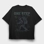 One Step, Tricou Oversize Barbati (Unisex)